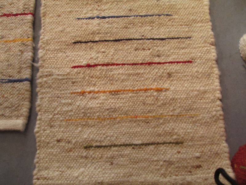 Sheep's wool rug